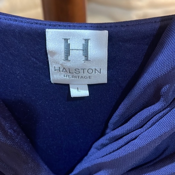 Halston Heritage halter dress EUC - Picture 6 of 7